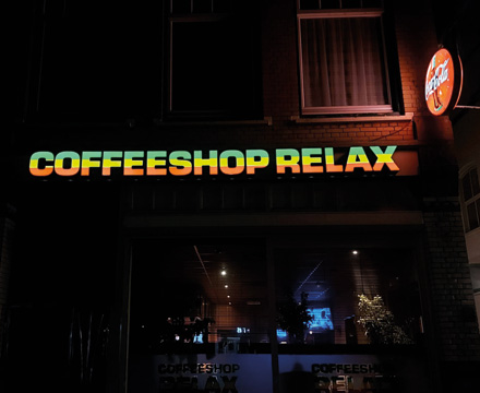 Coffeeshop Relax uitgelicht