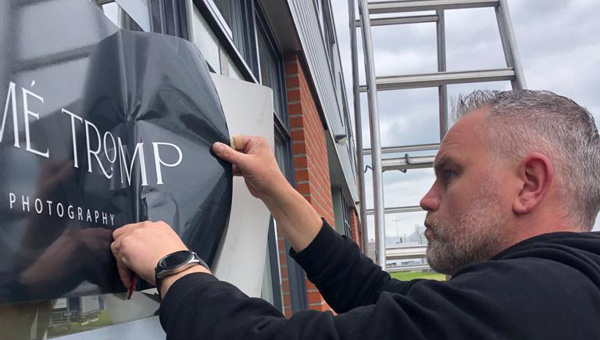 Appliceren polymeer folie Esmé Tromp Photography